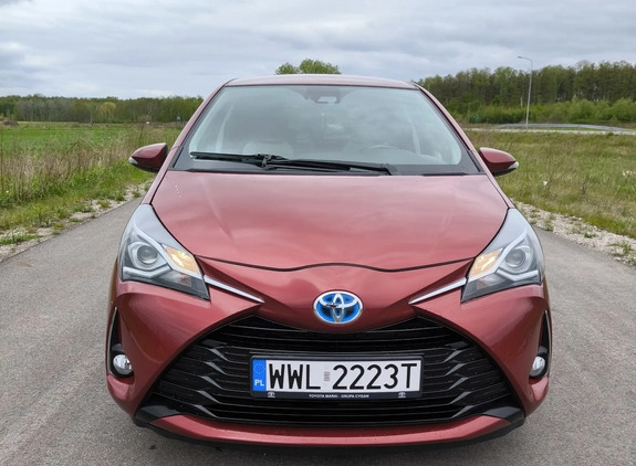 Toyota Yaris cena 66000 przebieg: 52500, rok produkcji 2018 z Puszczykowo małe 121